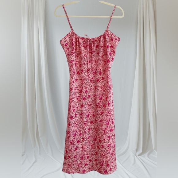 Charlotte Russe Dresses & Skirts - Vintage Y2K Babydoll Charlotte Rouse Dress Fairy Coquette Milkmaid 90s floral